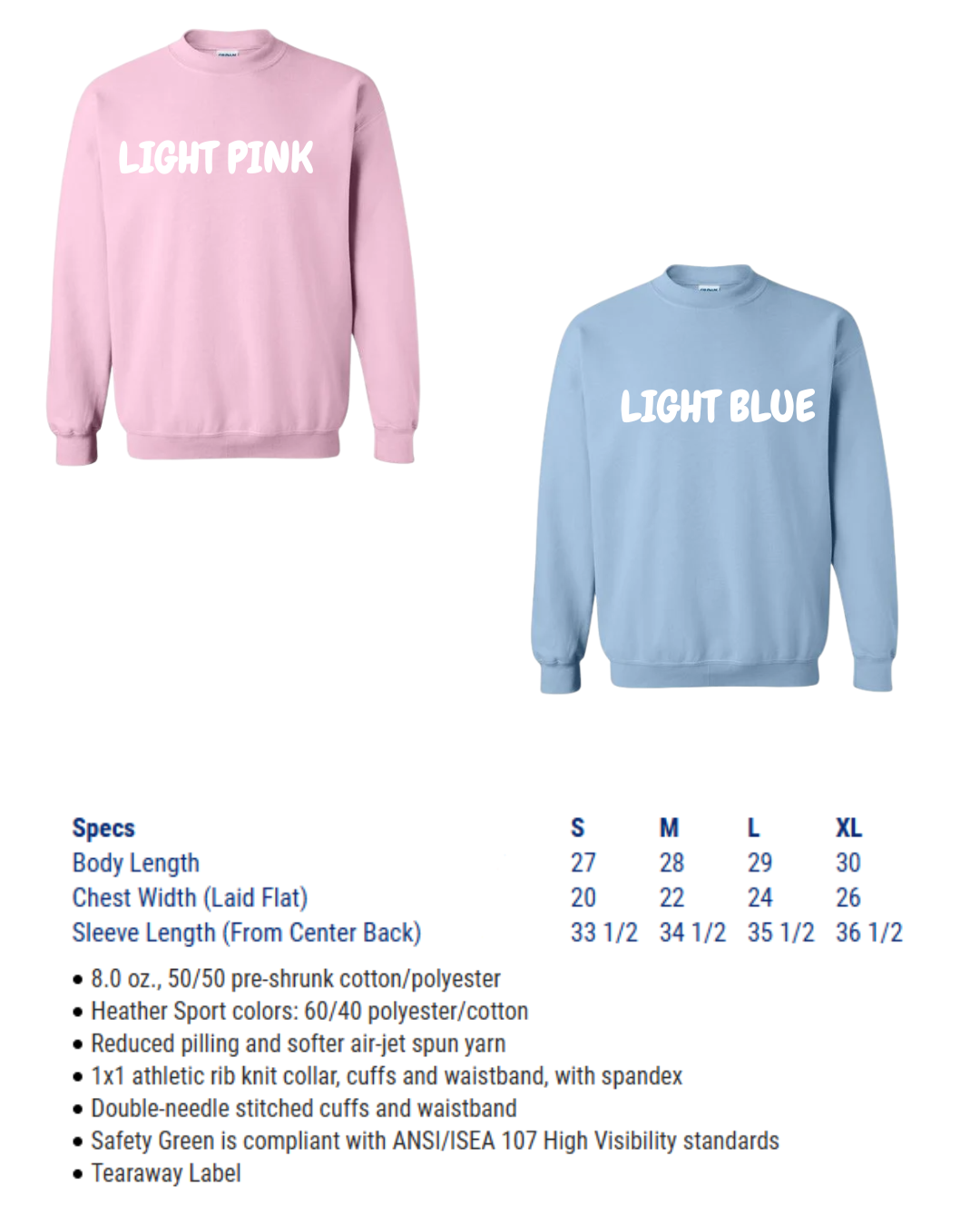 BORN TO YAP CREWNECK