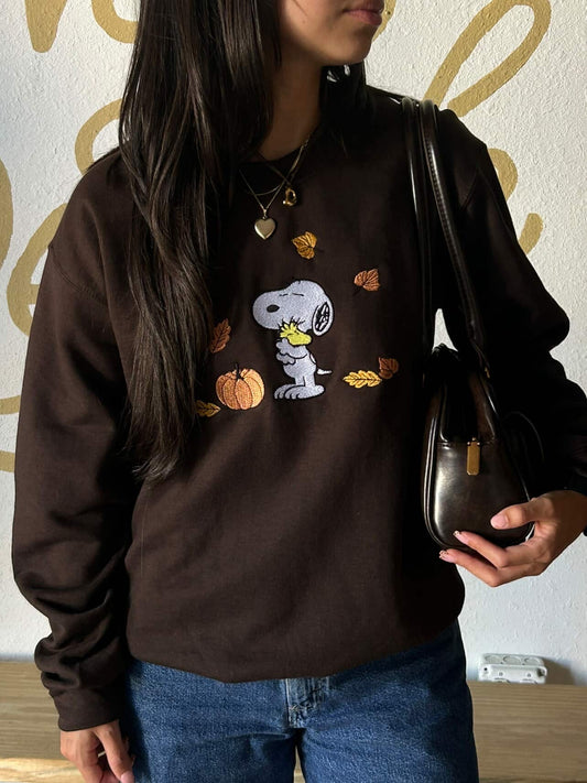 PUPPY FALL CREWNECK