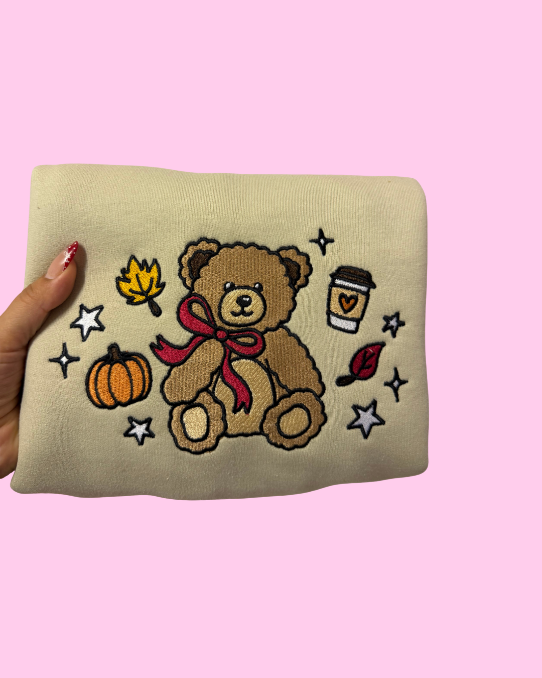 TEDDY FALL CREWNECK