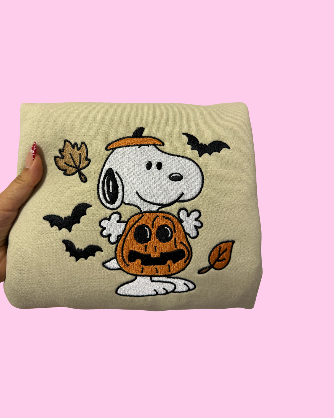 PUPPY JACK O LANTERN CREWNECK