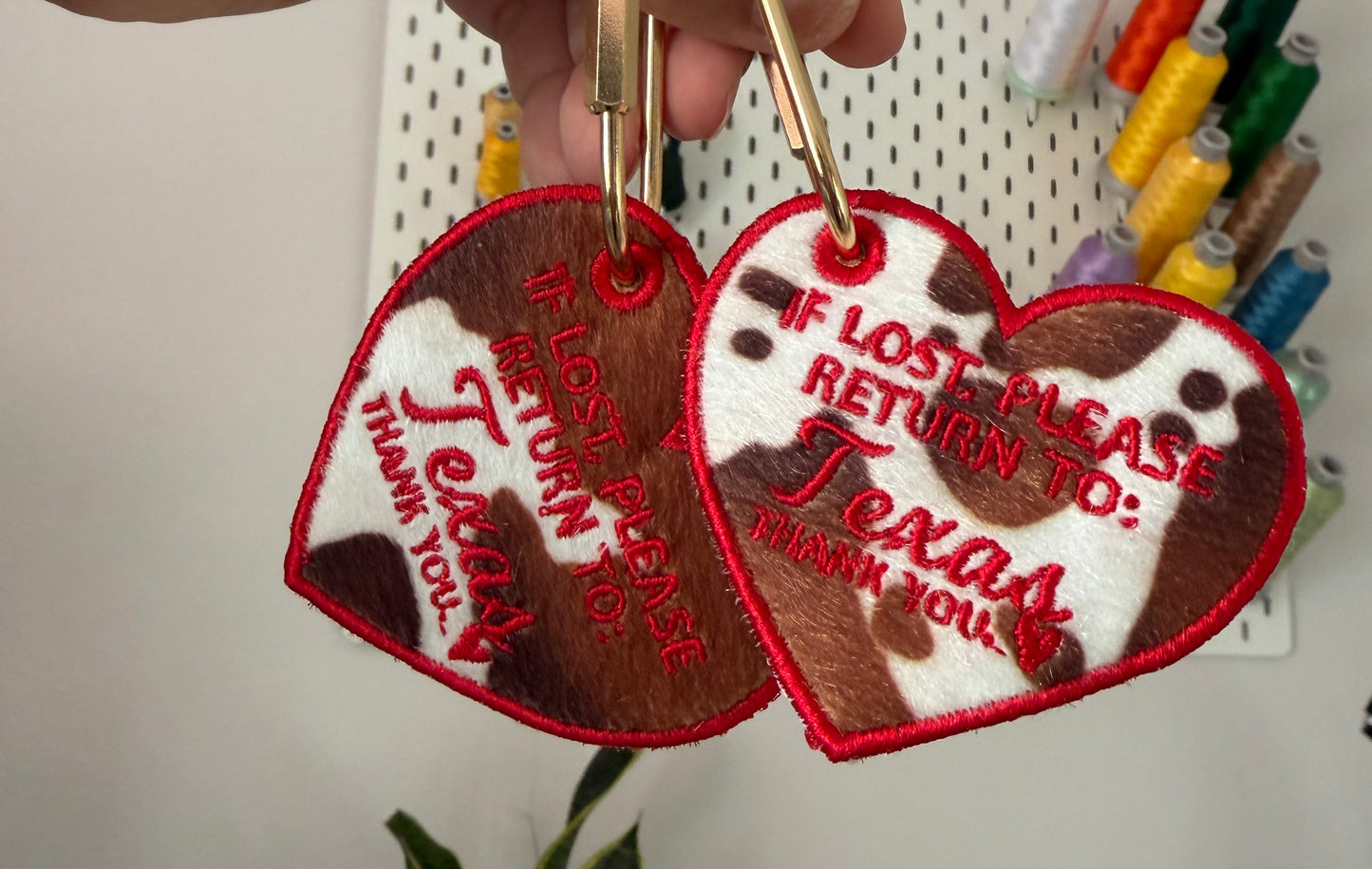 RETURN TO TEXAS TAG