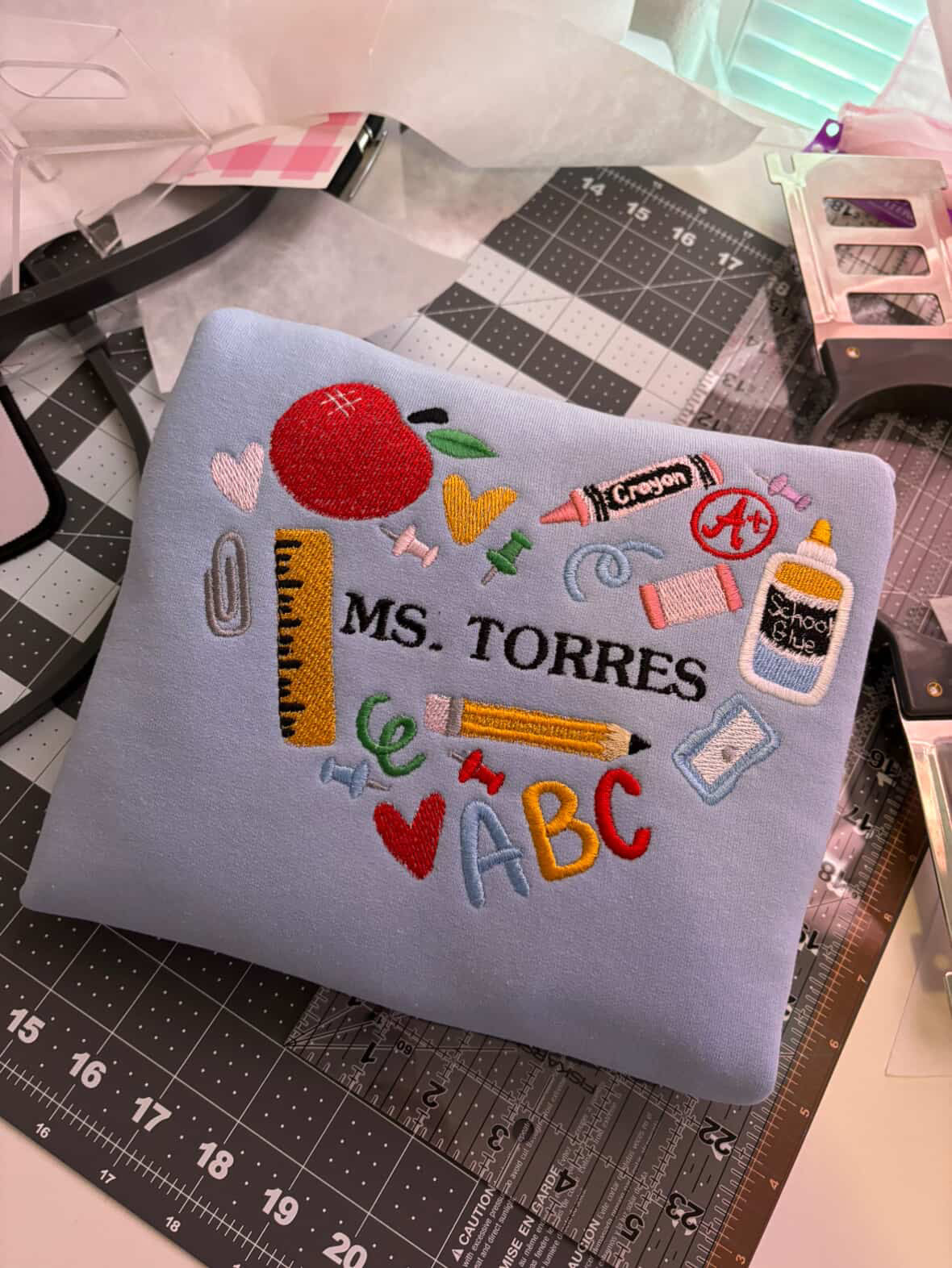 CUSTOM TEACHER CREWNECK