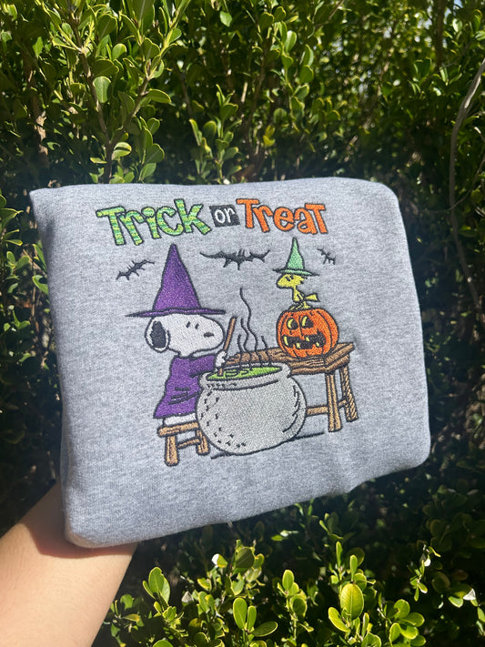 PUPPY TRICK OR TREAT