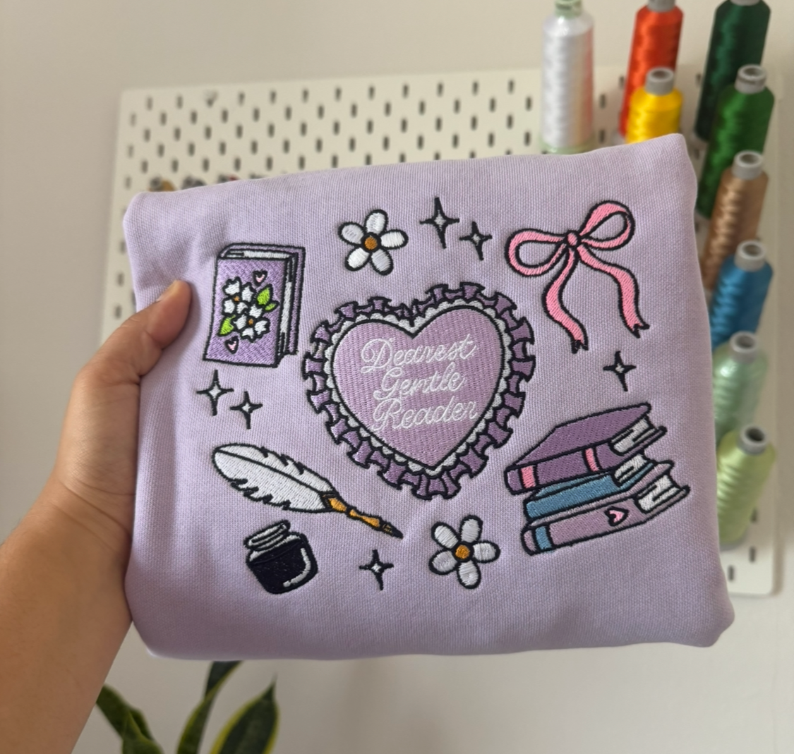 DEAREST GENTLE READER CREWNECK