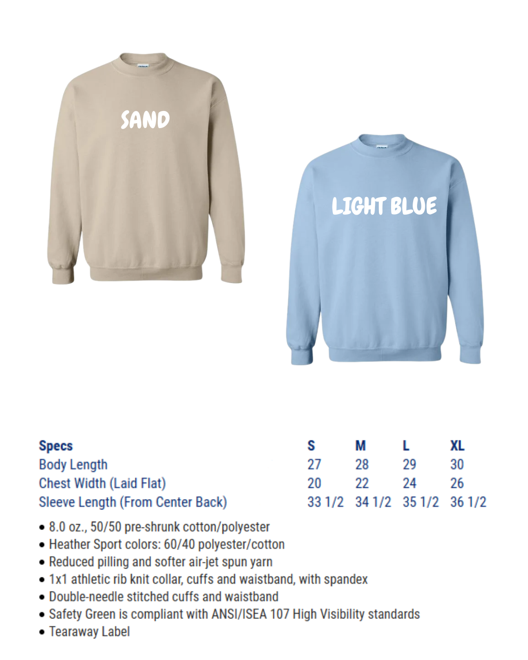 I SMELL SNOW CREWNECK